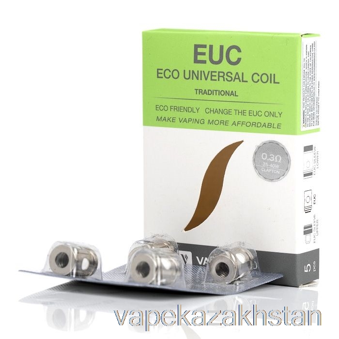 Vape Smoke Vaporesso EUC Replacement Coils 0.3ohm Traditional EUC Clapton